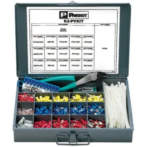 Panduit Bootlace Ferrule Insulated Terminal Crimp terminal Kit - K2-PVKITY product image