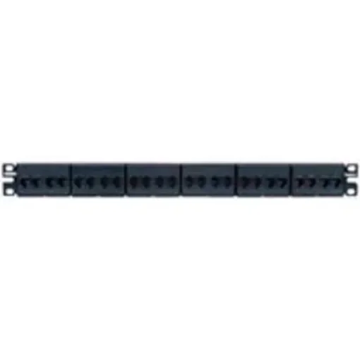 Panduit CP, Cat6e RJ45 24 Port Patch Panel, UTP Shielding - CP24688BL product image