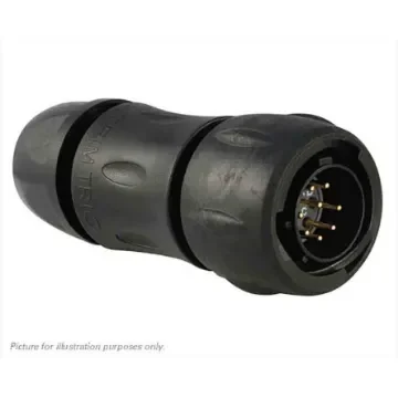 Souriau Sunbank by Eaton, UTS 8 Way Cable Mount MIL Spec Circular Connector Plug, Pin Contacts,Shell Size 12, Bayonet, - UTS6JC12E8P product image