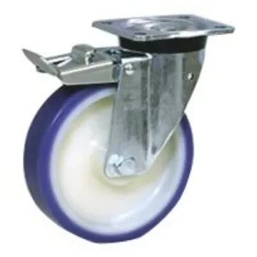 LAG Braked Swivel Castor Wheel, 300kg Capacity, 125mm Wheel - 36014FR product image