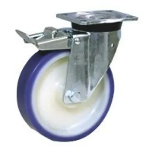 LAG Braked Swivel Castor Wheel, 300kg Capacity, 150mm Wheel - 36021FR product image