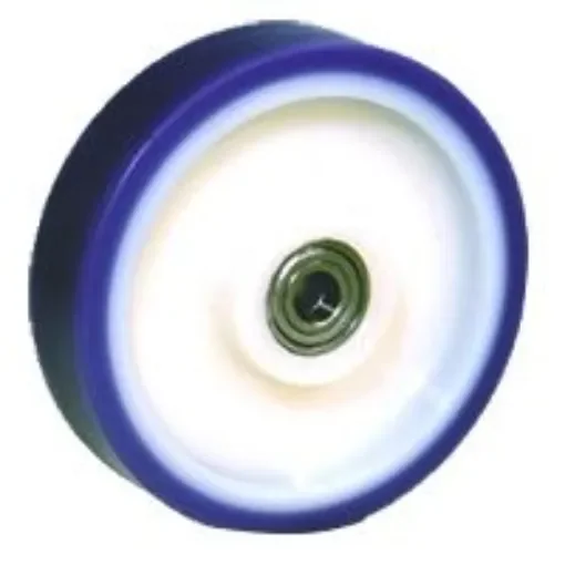 LAG Blue, White Polyurethane Abrasion Resistant, Hygienic, Laceration Resistant, Low Rolling Resistance, Non-Marking, - 35016 product image