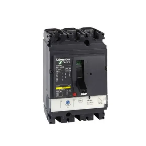 Schneider Electric, NSX Range MCCB 3P 100A, Breaking Capacity 85 kA, Fixed Mount - LV429632 product image