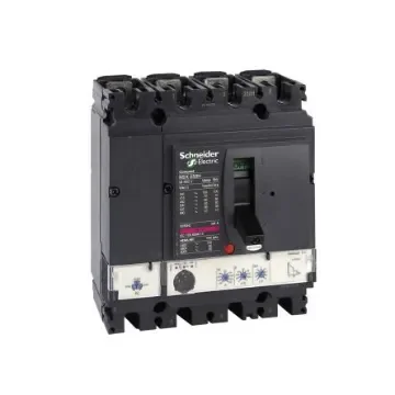 Schneider Electric, NSX Range MCCB 4P 100A, Breaking Capacity 100 kA, Fixed Mount - LV429800 product image