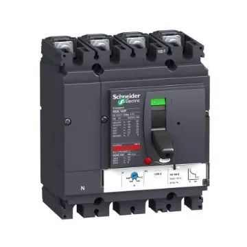 Schneider Electric, NSX Range MCCB 4P 160A, Breaking Capacity 85 kA, Fixed Mount - LV430642 product image