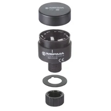 Werma 845 Series Terminal unit, 24 V ac/dc, 230 V ac, AC, DC, IP54 - 845.010.00 product image