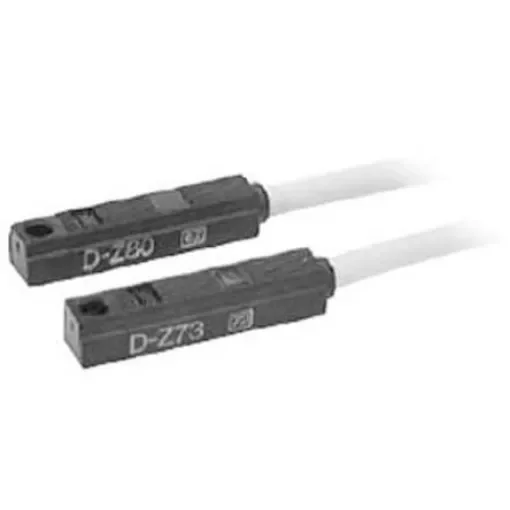 SMC Reed Pneumatic Sensor, IP67, D-Z73, with LED indicator - D-Z73SAPC product image