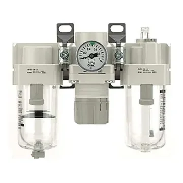 SMC NPT 1/4 Air Filter Regulator Lubricator, 0.05MPa to 1 MPa, AC Series - AC20-N02CG-CZ-A product image