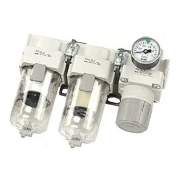 SMC NPT 1/4 Air Filter Regulator Lubricator, 0.05MPa to 1 MPa, AC Series - AC20A-N02G-3CZ-A product image
