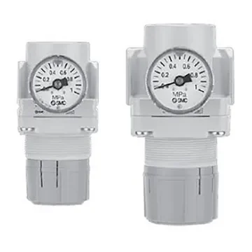 SMC NPT 1/4 Pneumatic Regulator - 0.05MPa to 0.85MPa, 1/4in, 1MPa max. input - AR20-N02BG-Z-A product image