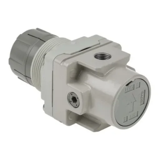 SMC NPT 1/8 Pneumatic Regulator - 0.05MPa to 0.85MPa, 1/8in, 1MPa max. input - AR20-N01-NZ-A product image