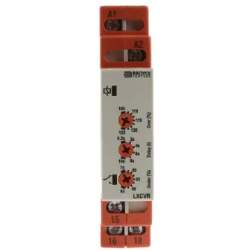 Broyce Control Phase, Voltage Monitoring Relay, 1 Phase, SPDT, DIN Rail - LXCVR 230V product image