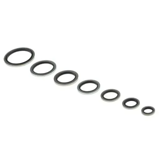 RS PRO Imperial Bonded Seal Kit Nitrile, Kit Contents 114 Pieces - 850681 product image