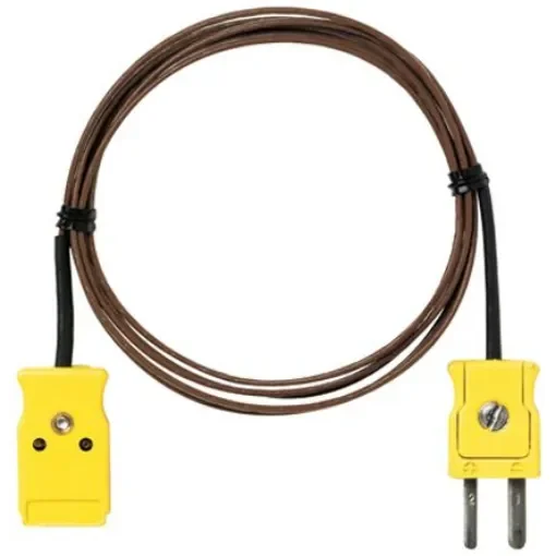 Fluke Thermocouple Extension Cable for Use with Type J Thermometer - 80PJ-EXT product image