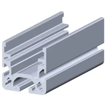 RS PRO Silver Aluminium Roller Guide Rail, 40 x 40 mm, 5mm Groove - 8508495 product image