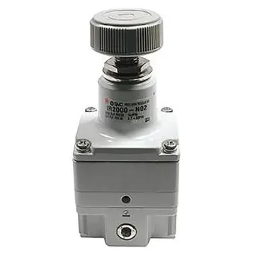 SMC NPT 1/8 Pneumatic Regulator -, 1/8, 1MPa max. input - IR1000-N01G product image