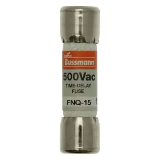 Eaton 15A T Fibreglass Cartridge Fuse, 10 x 38mm - FNQ-15 product image