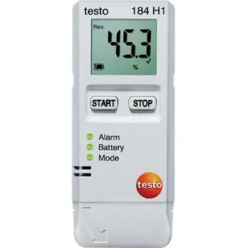 Testo 184-H1 Temperature Data Logger, USB, 2 Input Channel(s) - 0572 1845 product image
