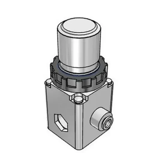 SMC 140L/min Vacuum Regulator, -100kPa to -1.3kPa - IRV10-N07 product image