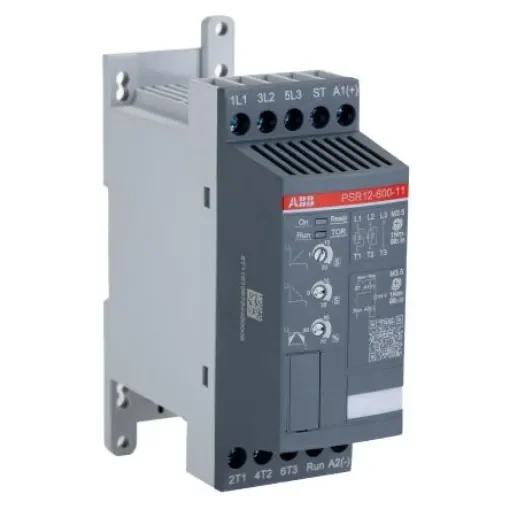 ABB Soft Starter, , 5.5 kW, 600 V, 3 Phase, IP20 - 1SFA896106R1100 product image