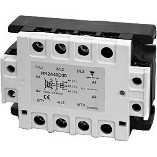 Carlo Gavazzi Soft Start, 5.5 kW, 480 V ac, 2 Phase, IP10 - RR2A48D550 product image