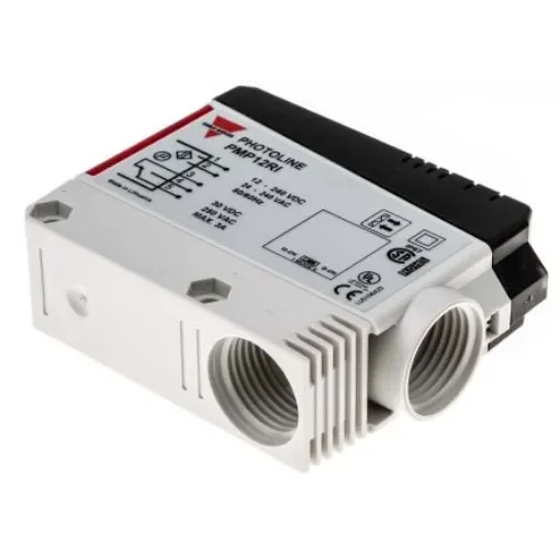 Carlo Gavazzi Retroreflective Photoelectric Sensor, Block Sensor, 12 m Detection Range - PMP12RI product image