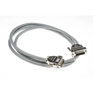 Phoenix Contact Male 15 Pin D-sub to Female 15 Pin D-sub Serial Cable, 1.5m PVC, D15SUB/B/S/150/KONFEK/S Series - 2302078 product image