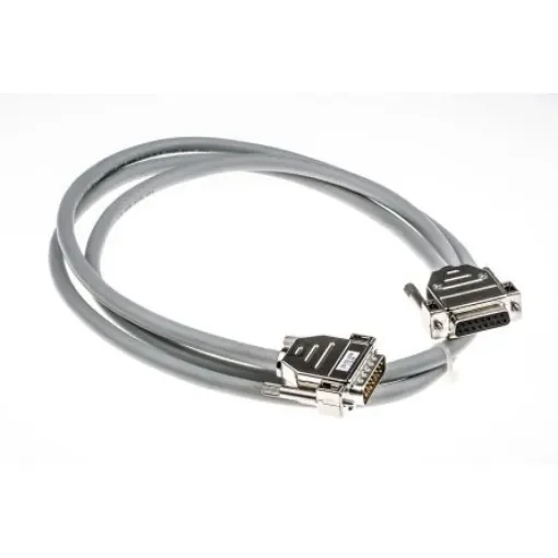 Phoenix Contact Male 15 Pin D-sub to Female 15 Pin D-sub Serial Cable, 1.5m PVC, D15SUB/B/S/150/KONFEK/S Series - 2302078 product image