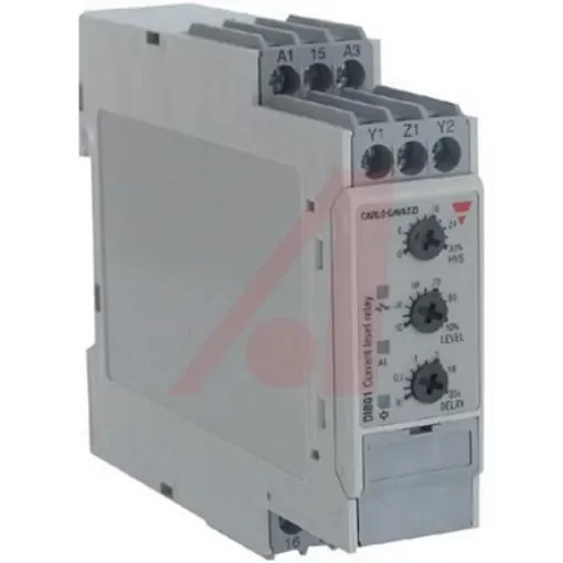 Carlo Gavazzi Current Monitoring Relay, 1 Phase, SPDT, DIN Rail - DIB01CB235A product image