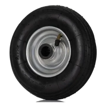 RS PRO Black Rubber Shock Absorbing Trolley Wheel, 75kg - 858893 product image