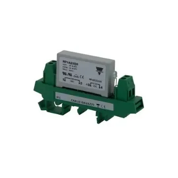 Carlo Gavazzi RP1 Series Solid State Relay, 5 A Load, DIN Rail Mount, 265 V ac Load, 34 V dc Control - RP1A23D5M1 product image
