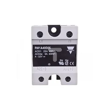 Carlo Gavazzi RM40 Series Solid State Relay, 25 A Load, Panel Mount, 440 V ac Load, 32 V dc Control - RM1A40D25 product image