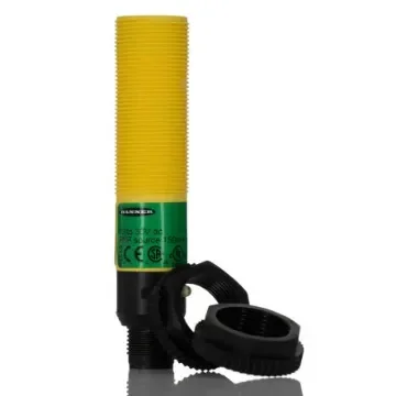 Banner Retroreflective Photoelectric Sensor, Barrel Sensor, 2 m Detection Range - S18SP6LPQ product image