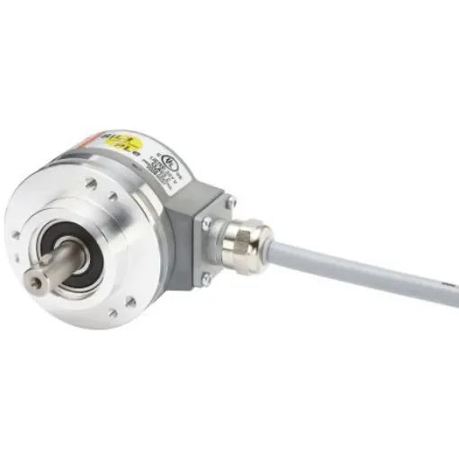 Kübler SIL 2 Series Absolute Absolute Encoder, 2048 ppr, Gray Signal, Solid Type, 10mm Shaft - 8.5853FS2.1A44.G323 product image
