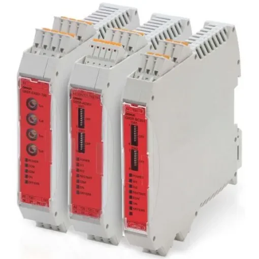 Omron Advanced Unit G9SR Emergency Stop Safety Relay, 24V dc, Single/Dual-Channel, 2 Safety Contacts - G9SR-AD201-RC product image