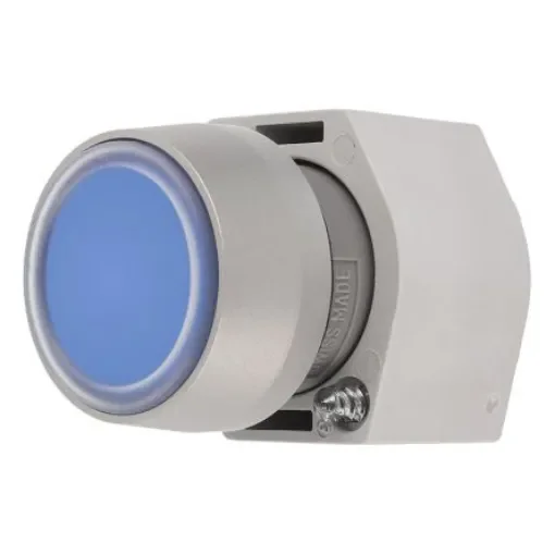 EAO Blue Momentary Push Button Head, IP65 - 704.013.6 product image