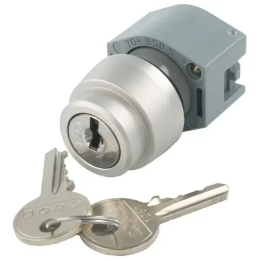 EAO IP65 Key Switch 2-Way Straight-Key - 704.121.0 product image