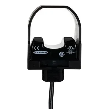 Banner OTB Series Illuminated Push Button, Momentary, Panel Mount, 30V dc, IP66 - OTBVP6 product image