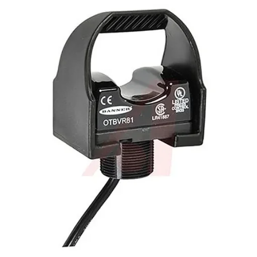 Banner OTB Series Push Button, Panel Mount, SPDT, IP66 - OTBVR81L product image