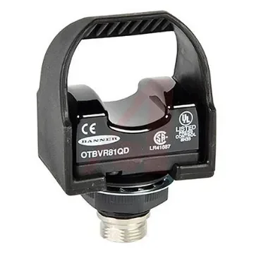 Banner OTB Series Push Button, Panel Mount, SPDT, IP66 - OTBVR81QD product image