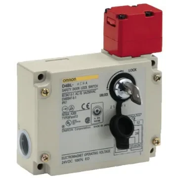 Omron D4BL Series Solenoid Interlock Switch, Power to Unlock, 24V dc - D4BL-2DRA product image