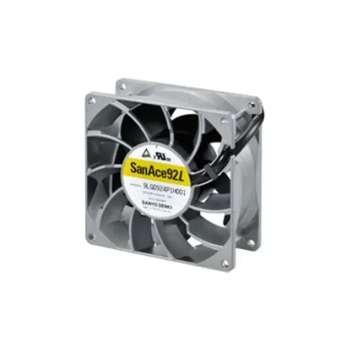 Sanyo Denki San Ace 9LG Series Axial Fan, 24 V dc, DC Operation, 174m³/h, 12W, 500mA Max, 92 x 92 x 38mm - 9LG0924P1F001 product image