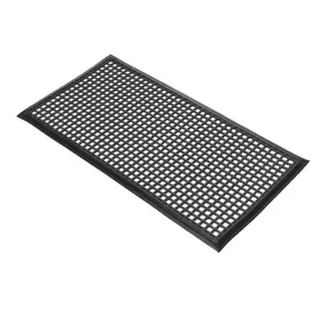 Coba Europe Entramat, Entrance Mat, Cross Ribbed, Indoor, Outdoor Use, Black, 1m 1.5m 12mm - ES010102 product image