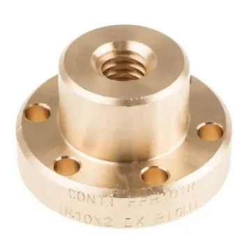 RS PRO Flanged Round Nut For Lead Screw, For Shaft Dia. 10mm - 8625326 product image