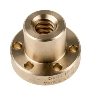 RS PRO Flanged Round Nut For Lead Screw, For Shaft Dia. 16mm - 8625332 product image