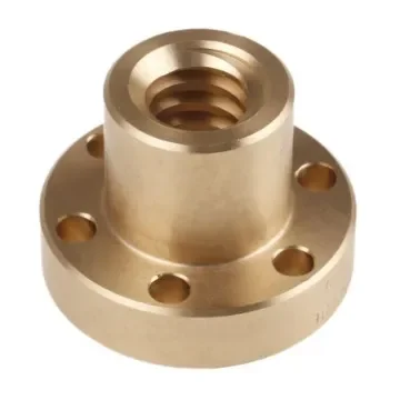 RS PRO Flanged Round Nut For Lead Screw, For Shaft Dia. 18mm - 8625335 product image