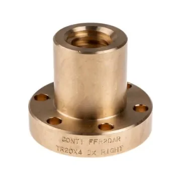 RS PRO Flanged Round Nut For Lead Screw, For Shaft Dia. 20mm - 8625339 product image