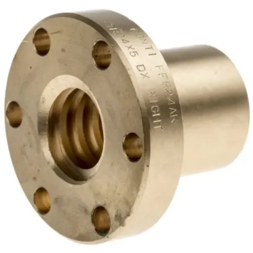 RS PRO Flanged Round Nut For Lead Screw, For Shaft Dia. 24mm - 8625341 product image
