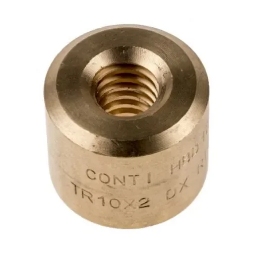 RS PRO Cylindrical Nut For Lead Screw, For Shaft Dia. 10mm - 8625345 product image