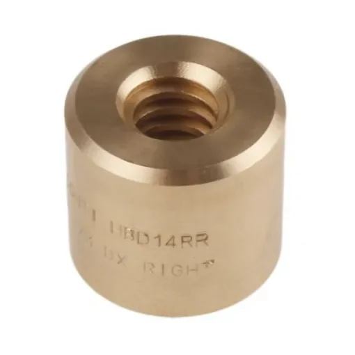RS PRO Cylindrical Nut For Lead Screw, For Shaft Dia. 14mm - 8625357 product image